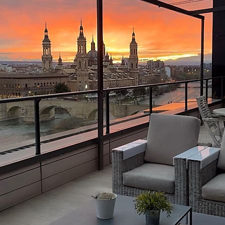 Atico Mejores Vistas Al Pilar Jacuzzi Y Garaje 사라고사 외부 사진